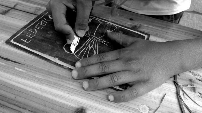Musica e incisione laboratorio 2014, Italia.Tav. 24